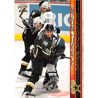 Insertní karty - Modano Mike - 2001-02 Pacific Impact Zone No.10