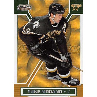 Paralelní karty - Modano Mike - 2002-03 Exclusive Gold No.57