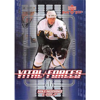 Insertní karty - Modano Mike - 2002-03 MVP Vital Forces No.VF7