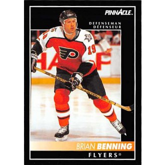 Řadové karty - Benning Brian - 1992-93 Pinnacle Canadian No.45