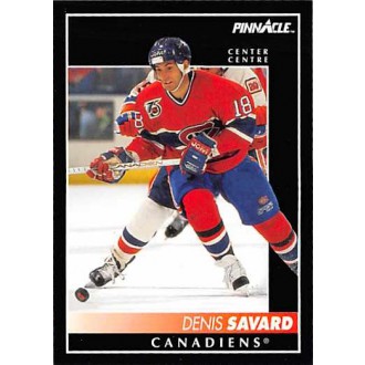 Řadové karty - Savard Denis - 1992-93 Pinnacle Canadian No.61
