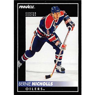 Řadové karty - Nicholls Bernie - 1992-93 Pinnacle Canadian No.120