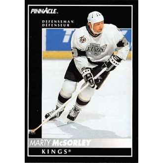 Řadové karty - McSorley Marty - 1992-93 Pinnacle Canadian No.156
