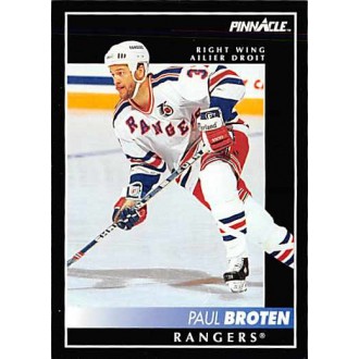 Řadové karty - Broten Paul - 1992-93 Pinnacle Canadian No.212