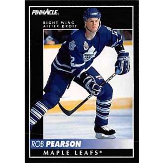 Řadové karty - Pearson Rob - 1992-93 Pinnacle Canadian No.287