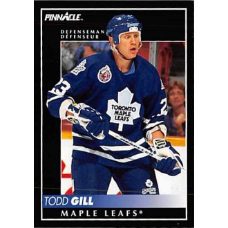 Řadové karty - Gill Todd - 1992-93 Pinnacle Canadian No.290