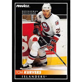 Řadové karty - Kurvers Tom - 1992-93 Pinnacle Canadian No.324