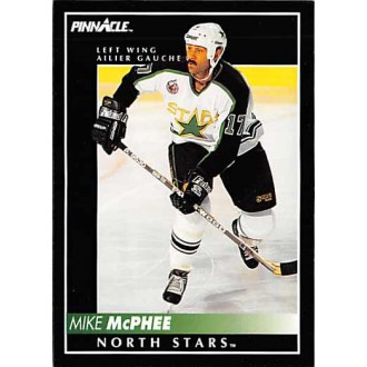 Řadové karty - McPhee Mike - 1992-93 Pinnacle Canadian No.342