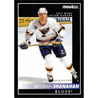 Řadové karty - Shanahan Brendan - 1992-93 Pinnacle Canadian No.114