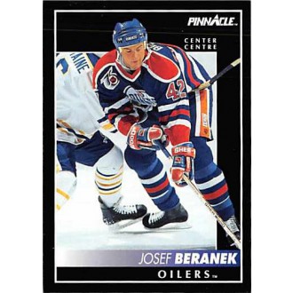 Řadové karty - Beránek Josef - 1992-93 Pinnacle Canadian No.208