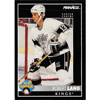 Řadové karty - Lang Robert - 1992-93 Pinnacle Canadian No.411