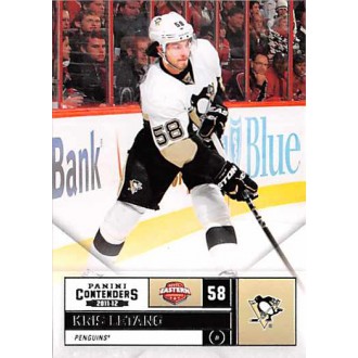 Řadové karty - Letang Kris - 2011-12 Contenders No.58