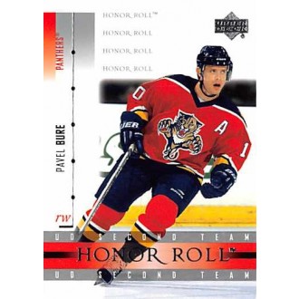 Řadové karty - Bure Pavel - 2001-02 Honor Roll No.15