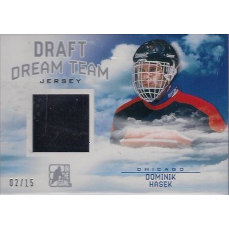 Jersey karty - Hašek Dominik - 2014-15 ITG Draft Prospects Draft Dream Team Jerseys Silver  No.DT-4