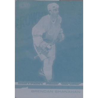 Exkluzivní karty - Shanahan Brendan - 2002-03 Heads Up Printing plateNo.47