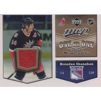 Jersey karty - Shanahan Brendan, Smyth Ryan - 2007-08 MVP One on One Jerseys No.OO-SS