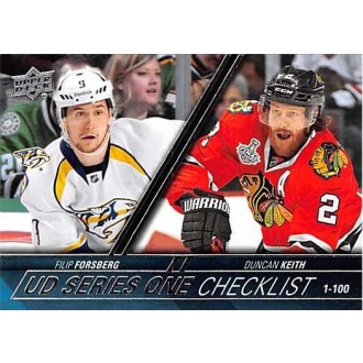 Řadové karty - Forsberg Filip, Keith Duncan - 2015-16 Upper Deck No.199