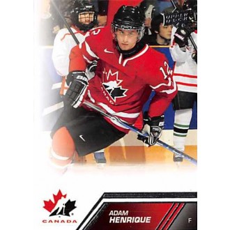 Řadové karty - Henrique Adam - 2013-14 Upper Deck Team Canada No.2
