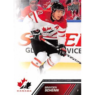 Řadové karty - Schenn Brayden - 2013-14 Upper Deck Team Canada No.17