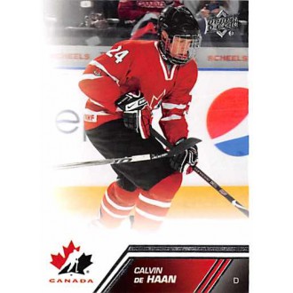 Řadové karty - De Haan Calvin - 2013-14 Upper Deck Team Canada No.23