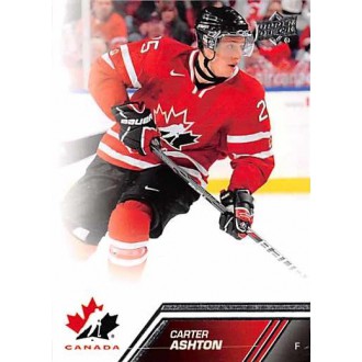 Řadové karty - Ashton Carter - 2013-14 Upper Deck Team Canada No.25