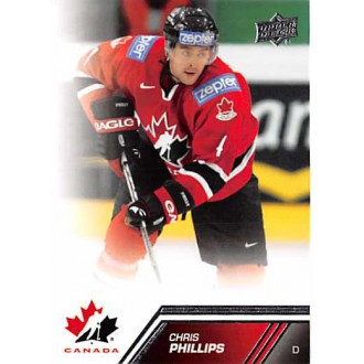 Řadové karty - Phillips Chris - 2013-14 Upper Deck Team Canada No.27