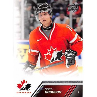 Řadové karty - Hodgson Cody - 2013-14 Upper Deck Team Canada No.32