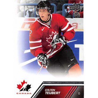 Řadové karty - Teubert Colten - 2013-14 Upper Deck Team Canada No.34