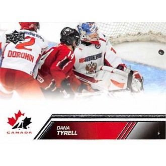 Řadové karty - Tyrell Dana - 2013-14 Upper Deck Team Canada No.35