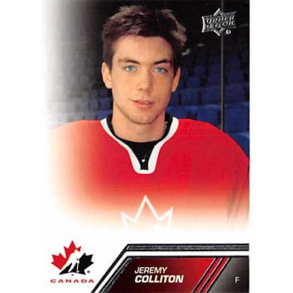 Řadové karty - Colliton Jeremy - 2013-14 Upper Deck Team Canada No.53