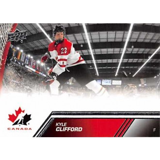 Řadové karty - Clifford Kyle - 2013-14 Upper Deck Team Canada No.60