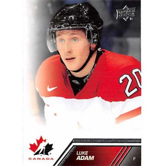 Řadové karty - Adam Luke - 2013-14 Upper Deck Team Canada No.61