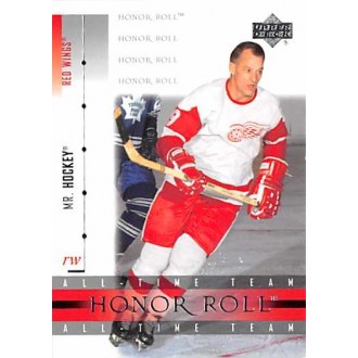 Řadové karty - Howe Gordie - 2001-02 Honor Roll No.33