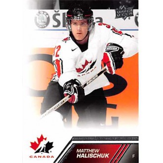 Řadové karty - Halischuk Matthew - 2013-14 Upper Deck Team Canada No.68