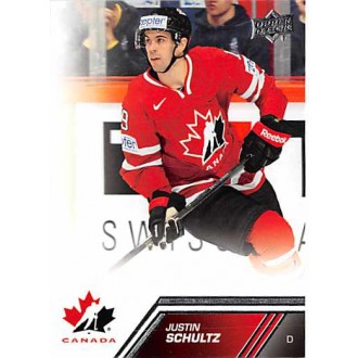 Řadové karty - Schultz Justin - 2013-14 Upper Deck Team Canada No.70