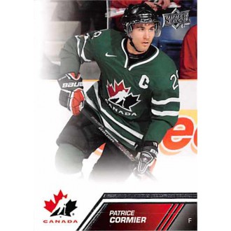 Řadové karty - Cormier Patrice - 2013-14 Upper Deck Team Canada No.72