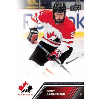 Řadové karty - Laughton Scott - 2013-14 Upper Deck Team Canada No.80