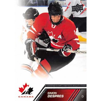 Řadové karty - Despres Simon - 2013-14 Upper Deck Team Canada No.83
