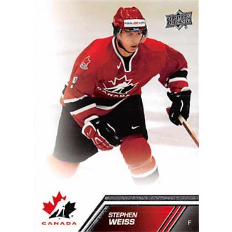Řadové karty - Weiss Stephen - 2013-14 Upper Deck Team Canada No.87