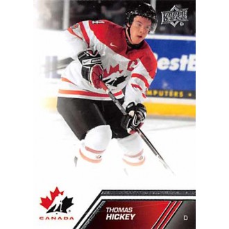 Řadové karty - Hickey Thomas - 2013-14 Upper Deck Team Canada No.90