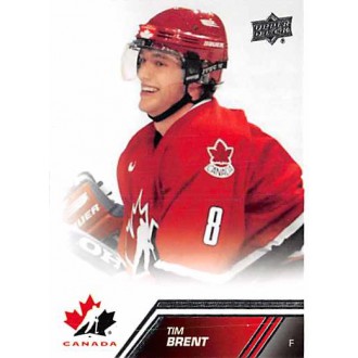 Řadové karty - Brent Tim - 2013-14 Upper Deck Team Canada No.91