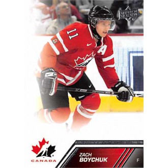 Řadové karty - Boychuk Zach - 2013-14 Upper Deck Team Canada No.95