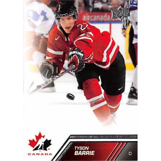 Řadové karty - Barrie Tyson - 2013-14 Upper Deck Team Canada No.96