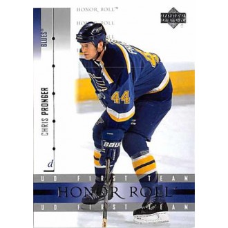 Řadové karty - Pronger Chris - 2001-02 Honor Roll No.40