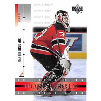Řadové karty - Brodeur Martin - 2001-02 Honor Roll No.42