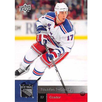 Řadové karty - Dubinsky Brandon - 2009-10 Upper Deck No.67