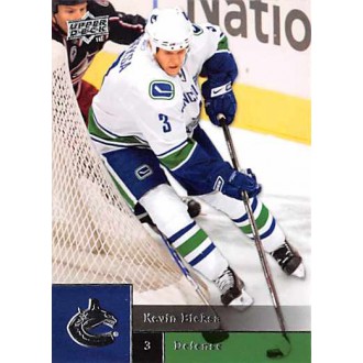 Řadové karty - Bieksa Kevin - 2009-10 Upper Deck No.167