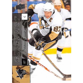 Řadové karty - Crosby Sidney - 2009-10 Upper Deck No.200