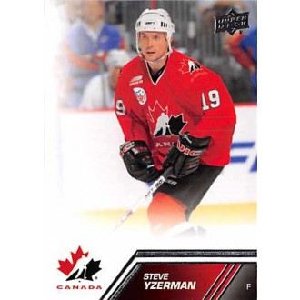 Řadové karty - Yzerman Steve - 2013-14 Upper Deck Team Canada No.24