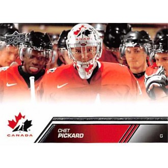 Řadové karty - Pickard Chet - 2013-14 Upper Deck Team Canada No.26